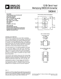 Datasheet  DAC8043
