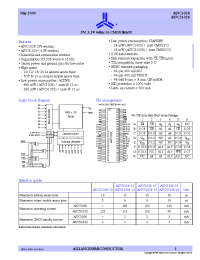 Datasheet  AS7C31026