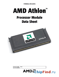 Datasheet  AMD-K7500MTR51BC