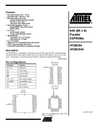 Datasheet  AT28C64