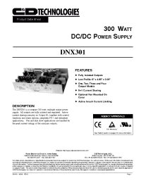 Datasheet  DNX301