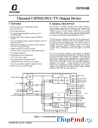 Datasheet  CH7010B