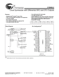 Datasheet  CY28405-2