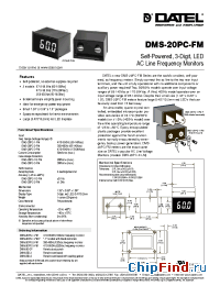 Datasheet  DMS-20PC-1-FM