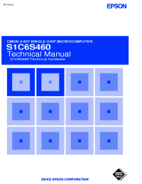 Datasheet  S1C6S460