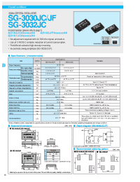 Datasheet  SG-3030JC