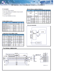 Datasheet  SC1601D