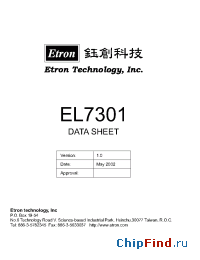Datasheet  EL7301