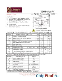 Datasheet  EMP112-P1