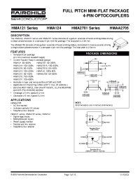 Datasheet  HMA121