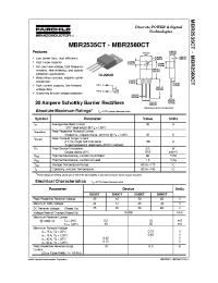 Datasheet  MBR2535CT