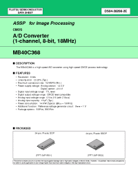 Datasheet  MB40C368