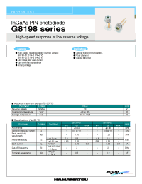 Datasheet  G8198