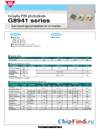 Datasheet  G8941