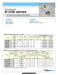 Datasheet  S1336 series