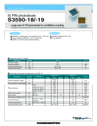 Datasheet  S3590-18