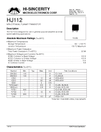Datasheet  HJ112
