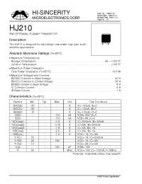 Datasheet  HJ210