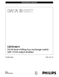 Datasheet  CBTD16211