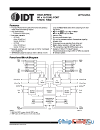 Datasheet  IDT7035S