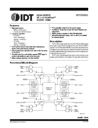 Datasheet  IDT7052