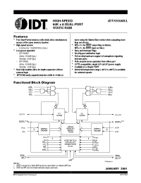 Datasheet  IDT70V08L