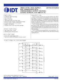 Datasheet  IDT74LVCC4245A