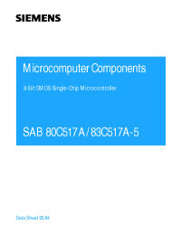 Datasheet  SAB80C517A
