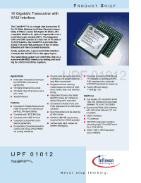 Datasheet  UPF01012
