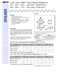 Datasheet  DP52-0005