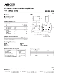 Datasheet  ESMD-C15