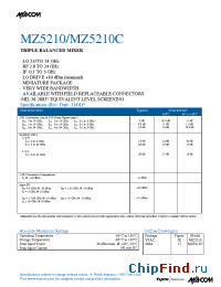 Datasheet  MZ5210
