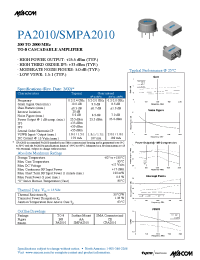 Datasheet  PA2010