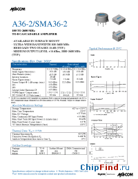 Datasheet  SMA36-2