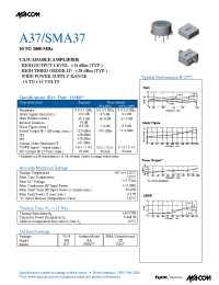 Datasheet  SMA37
