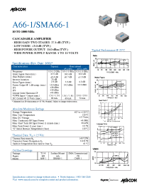 Datasheet  SMA66-1