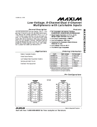 Datasheet  MAX384
