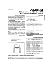 Datasheet  MAX533