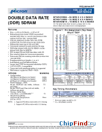 Datasheet  MT46V128M8