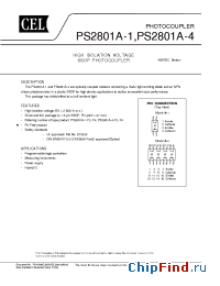 Datasheet  PS2801A-1