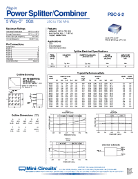 Datasheet  PSC-5-2