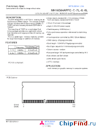 Datasheet  MH16S64APFC