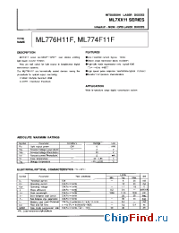 Datasheet  ML774F11F