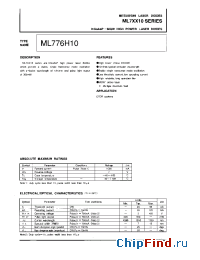 Datasheet  ML776H10
