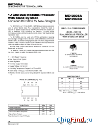 Datasheet  MC12036A