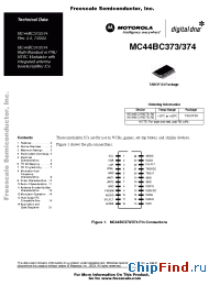 Datasheet  MC44BC373