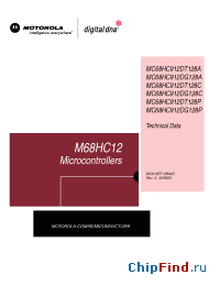 Datasheet  MC68HC912DG128P