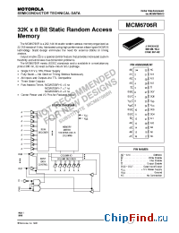 Datasheet  MCM6706R