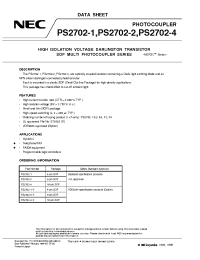 Datasheet  PS2702