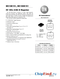 Datasheet  MC100E151